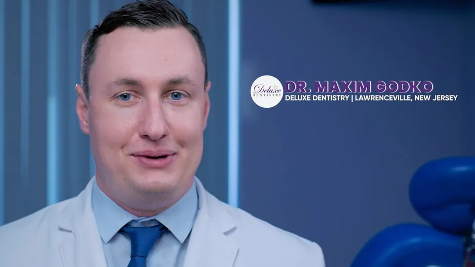 Video thumbnail: Deluxe Dentistry - Dr. Godko Speaks About Dental Implants
